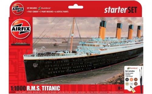 Airfix A55314 1:1000 RMS Titanic Starter Set
